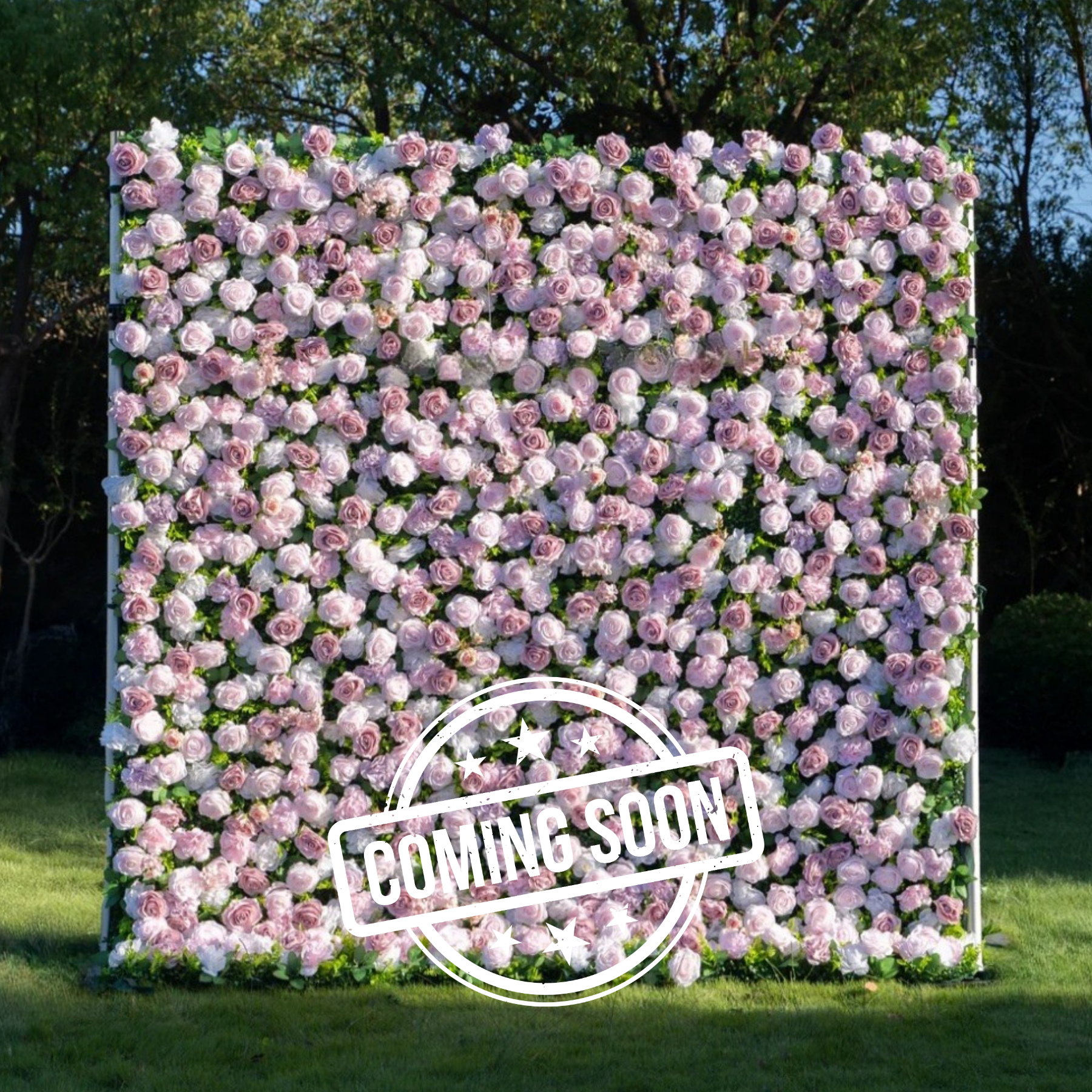 8x8 Flower Wall (Pink)