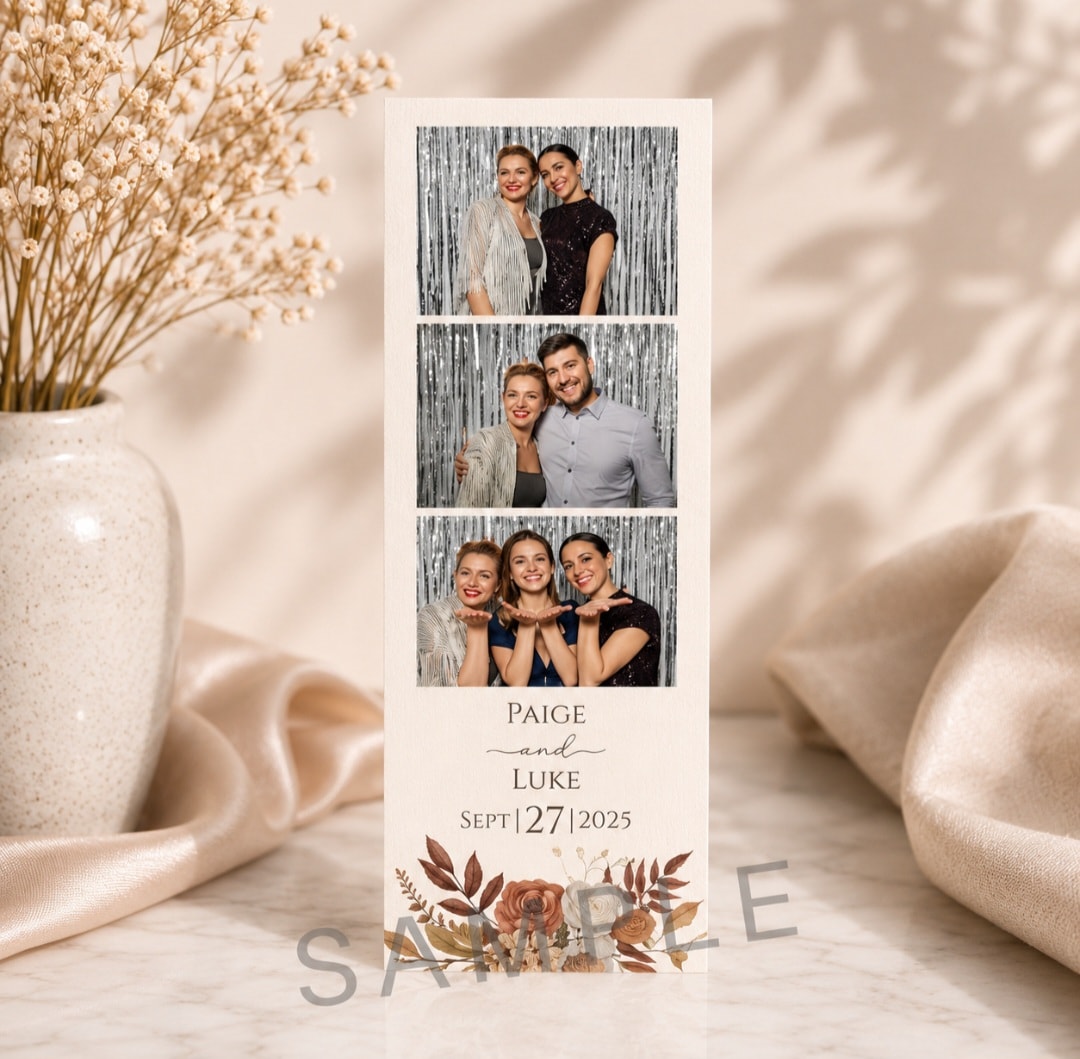 Paige and Luke wedding print design